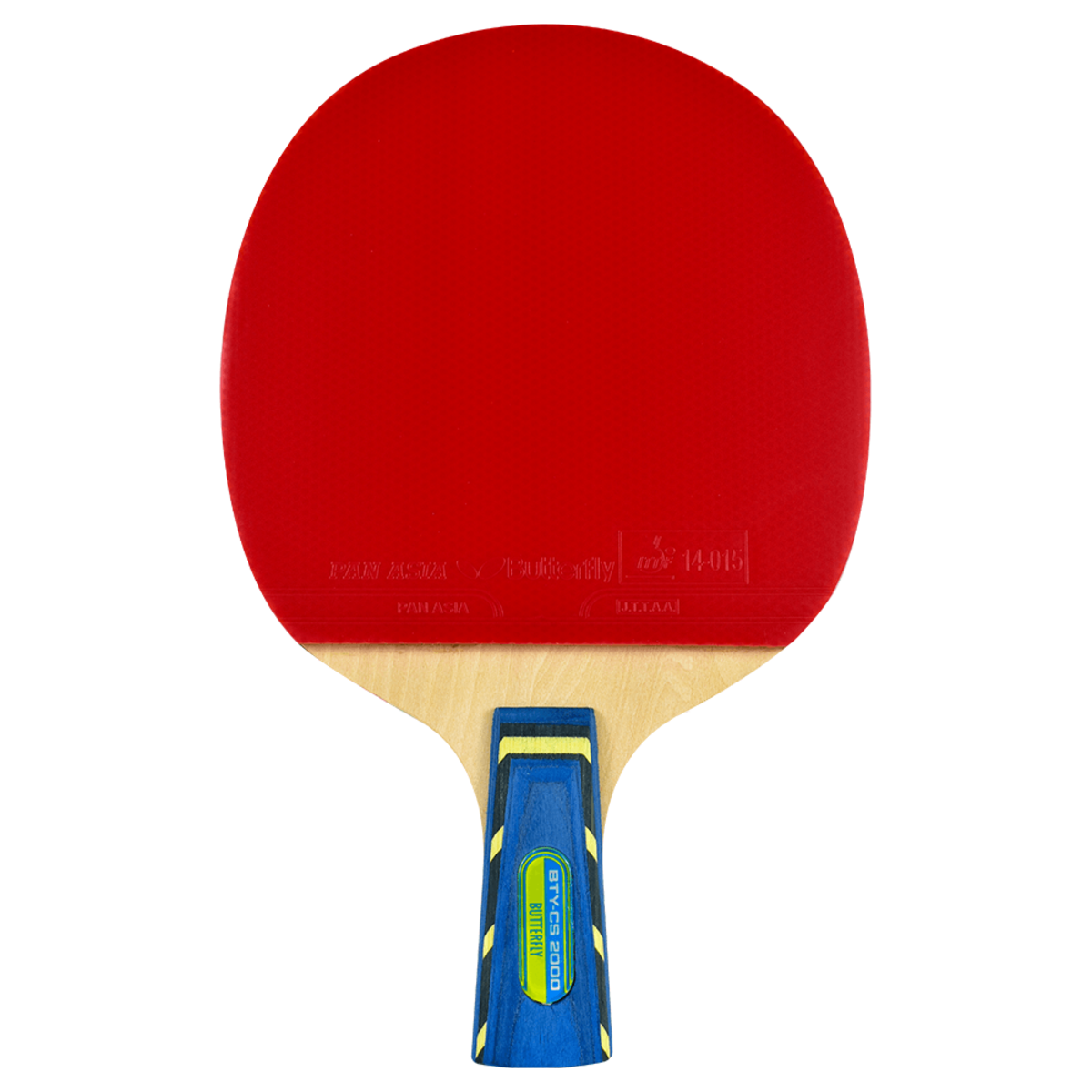 Bty-CS 2000 Racket: Front Profile of the blade